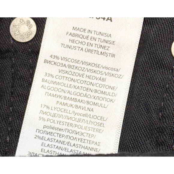 Polo Ralph Lauren Women's Tompkins Super Skinny Jean Black Size 25 NWT - Picture 7 of 10
